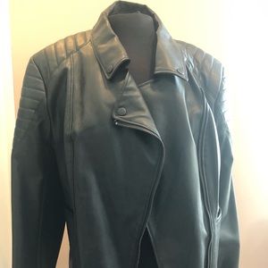 Faux leather Motorcycle Jacket